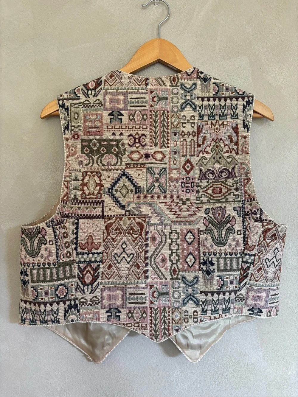 Vintage Southwest tapestry style vest
